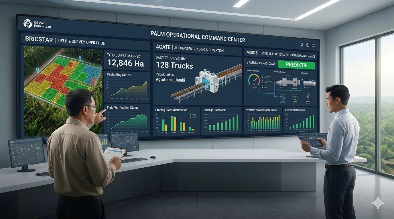Visual dashboard BRIC